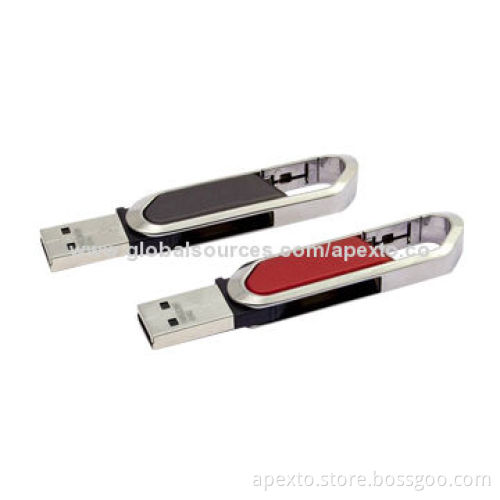 Metal USB Flash Drive, Various Colors Available, No Software Installation Required